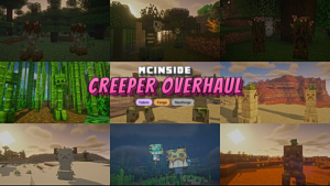 Creeper Overhaul Mod (1.21.1, 1.20.1) – More Creeper Variants