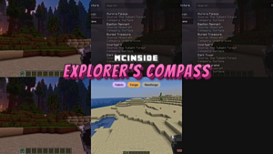 Explorer's Compass Mod (1.21.11, 1.20.6) – Locate Structures Anywhere