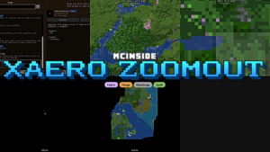 Xaero Zoomout Mod (1.21.11) – Reduces Minimum Zoom of World Map