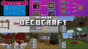 DecoCraft Mod (1.21.11, 1.20.1) – Decorate Your World