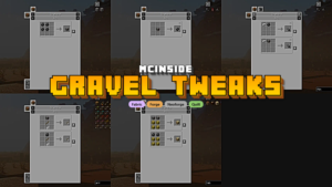 Gravel Tweaks Mod (1.20.1) – Quality Of Life Gravel Features