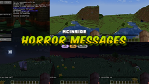 Horror Messages Mod (1.21.8, 1.20.1) – Random Horror Messages