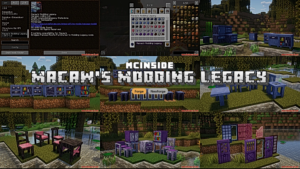 Macaw's Modding Legacy Mod (1.21.11, 1.20.1) – New Furniture Materials