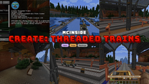Create Threaded Trains Mod (1.21.1, 1.20.1) – Multithreaded Railway