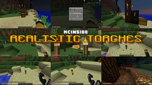 Realistic Torches Mod (1.21.1, 1.20.1) – Real Time Dynamic Lighting