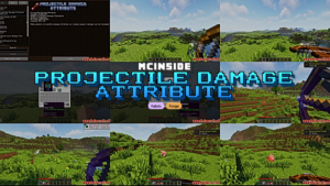Projectile Damage Attribute Mod (1.21.11) – Projectile Damage Control