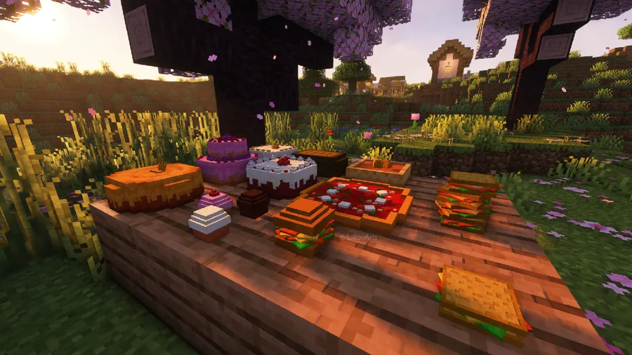 3D Placeable Food Mod (1.21.11) Screenshot