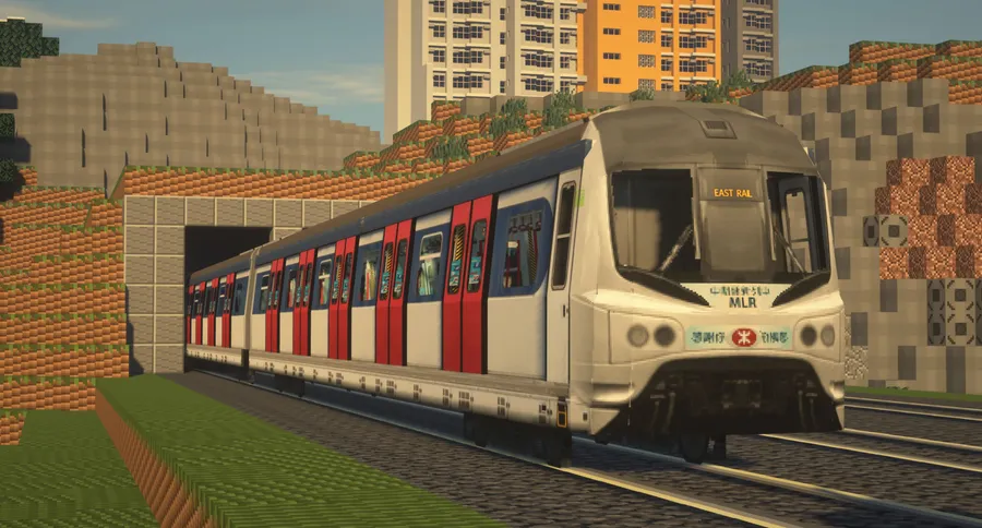 Minecraft Transit Railway Mod (1.20.4) Screenshot