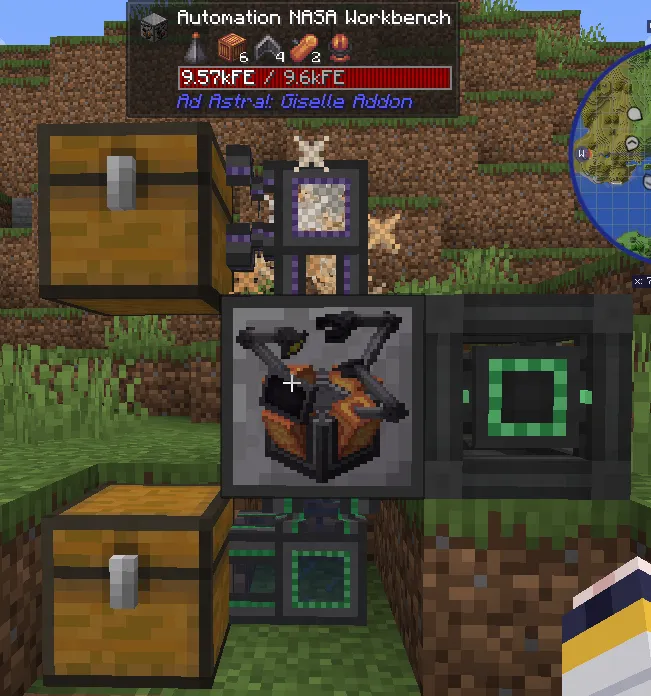 Ad-Astra: Giselle Addon Mod (1.20.4) Screenshot