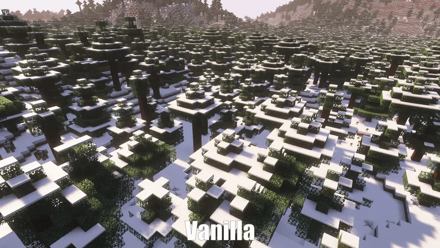 Simple Snowy Fix (Forge / Fabric) Mod (26.1-snapshot-11) Screenshot