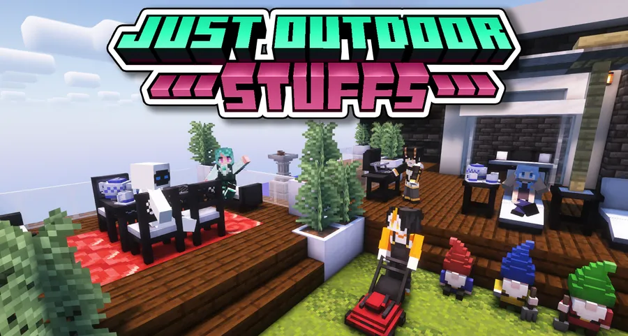 Just Outdoor Stuffs Mod (1.20.1) Screenshot