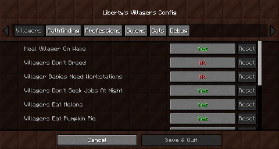 Liberty's Villagers Mod (1.21) Screenshot