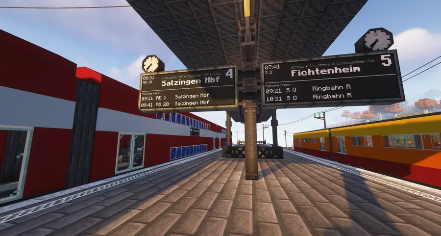 Create Railways Navigator Mod (1.21.1) Screenshot
