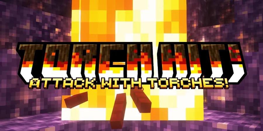 Torch hit! Mod (1.21.11) Screenshot