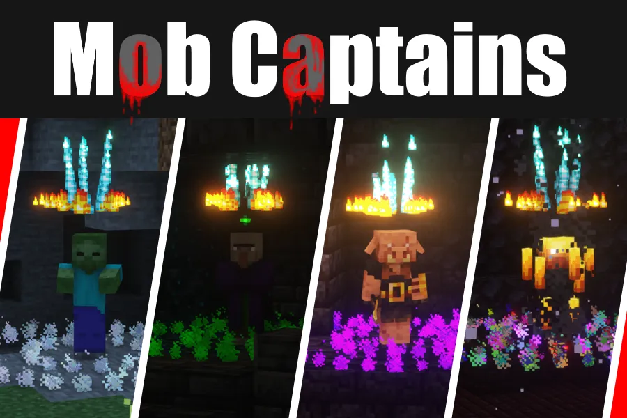 Mob Captains Mod (1.21.10) Screenshot