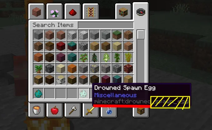 Mob Sunscreen Mod (1.21.11) Screenshot