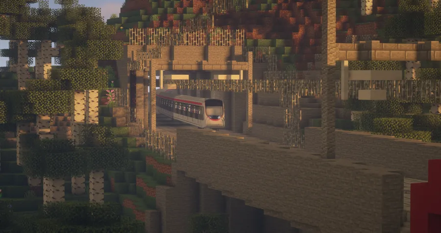 Minecraft Transit Railway Mod (1.20.4) Screenshot