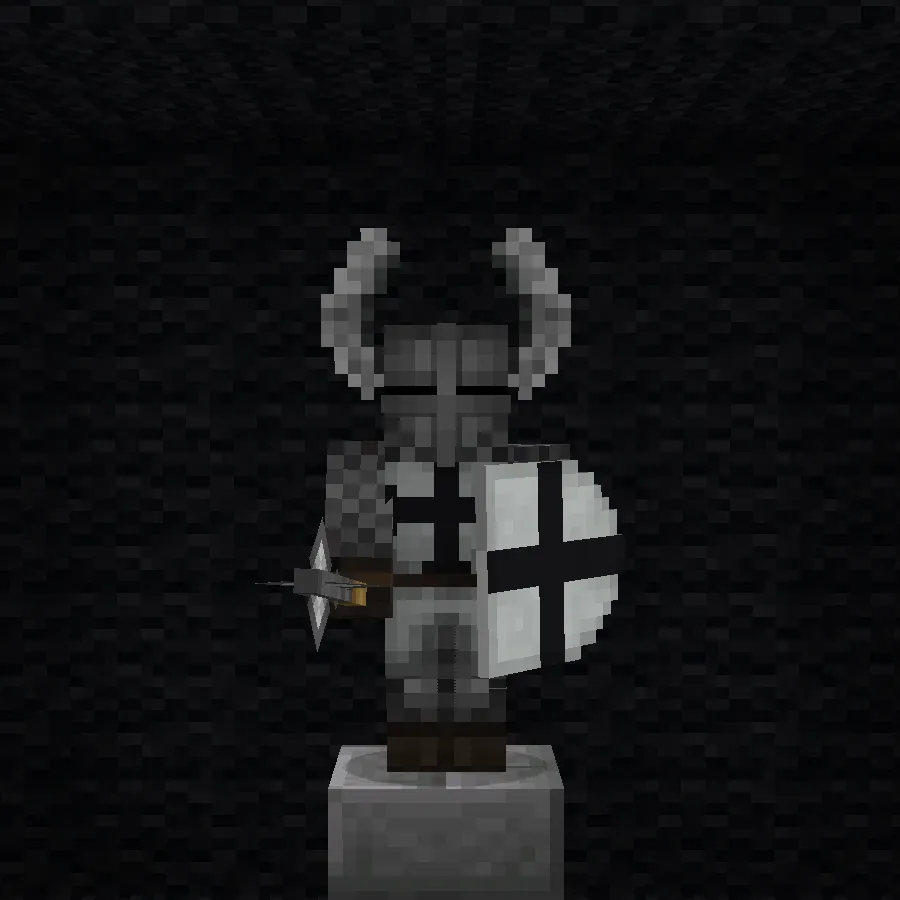 Epic Knights: Shields Armor and Weapons Mod (1.21.1) Screenshot