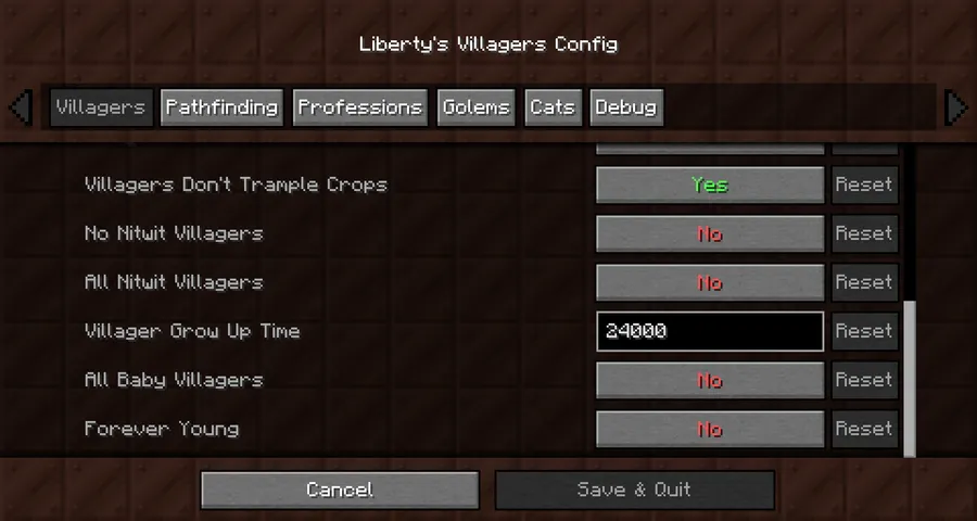Liberty's Villagers Mod (1.21) Screenshot