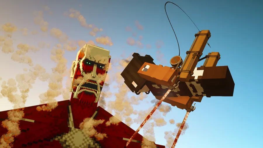 Shingeki no Craft | Attack on Titan Mod (1.21.11) Screenshot