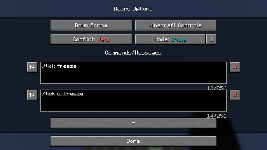 Command Keys Mod (26.1.1) Screenshot
