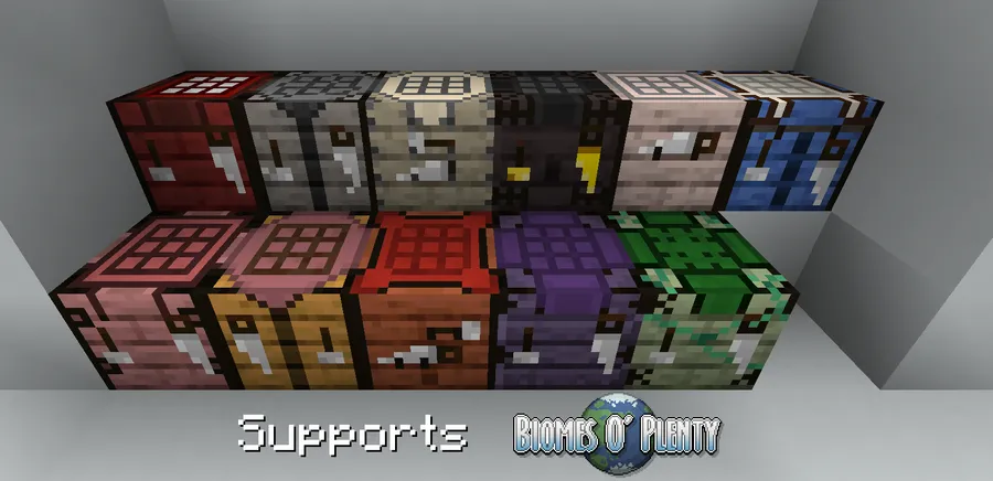 Variant Crafting Tables Mod (1.20.4) Screenshot