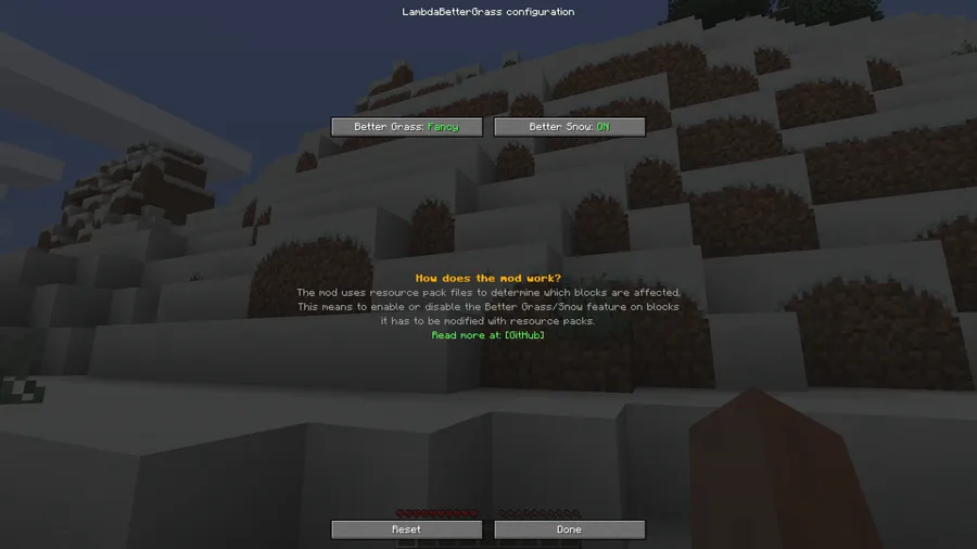 LambdaBetterGrass Mod (26.1.1) Screenshot