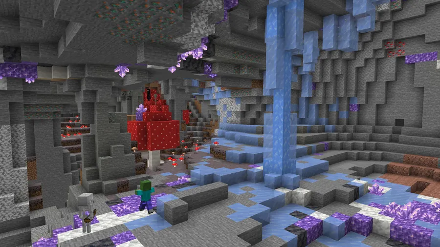 Profundis: Nine New Quality Cave Biomes Mod (1.21.4) Screenshot