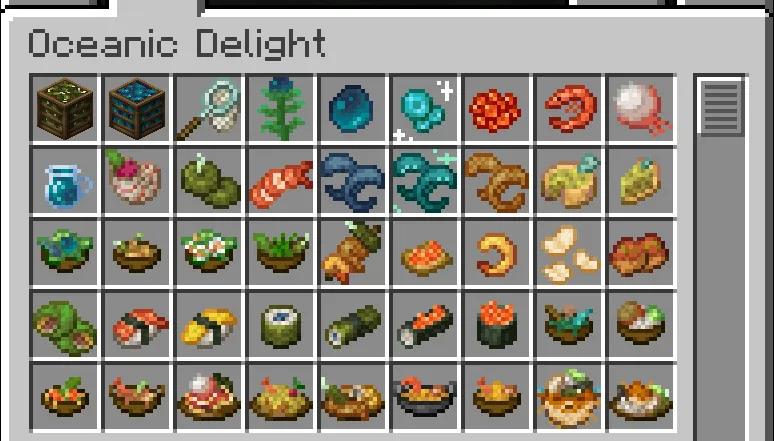 Oceanic Delight Mod (1.20.1) Screenshot