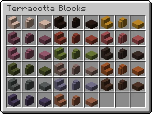 More Slabs Stairs & Walls Mod (1.21.1) Screenshot