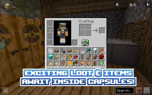 Bloo's Gacha Machine v.2 Mod (1.21.1) Screenshot