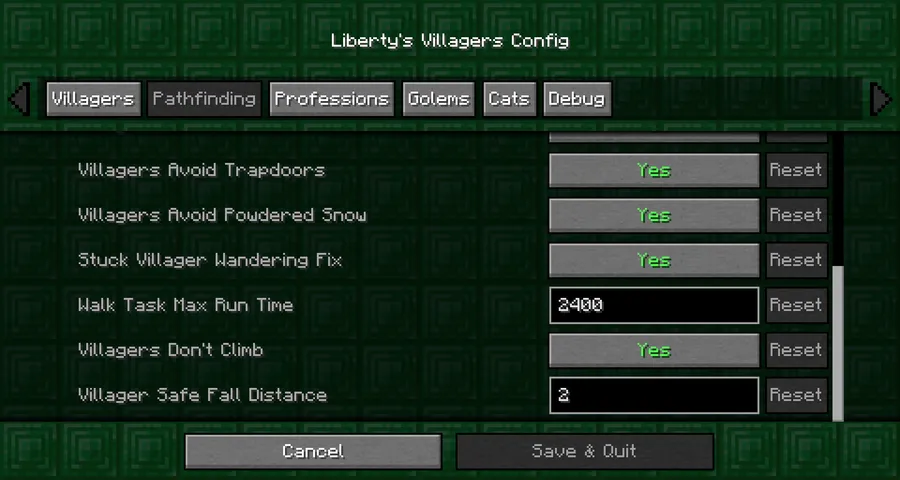 Liberty's Villagers Mod (1.21) Screenshot
