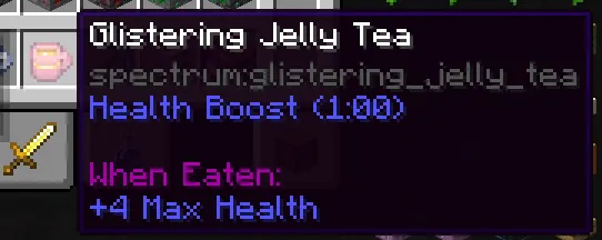 Food Effect Tooltips [Fabric / NeoForge] Mod (26.1.1) Screenshot