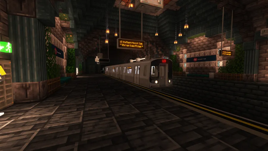 Minecraft Transit Railway Mod (1.20.4) Screenshot