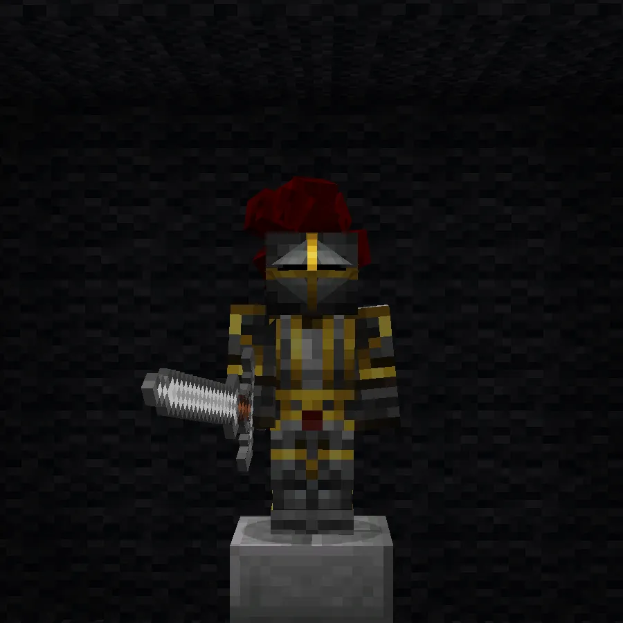 Epic Knights: Shields Armor and Weapons Mod (1.21.1) Screenshot