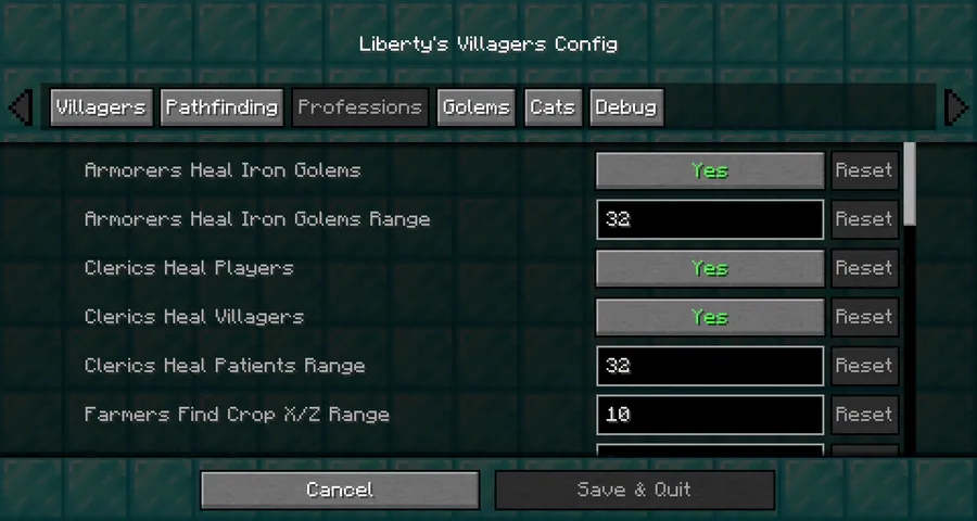 Liberty's Villagers Mod (1.21) Screenshot