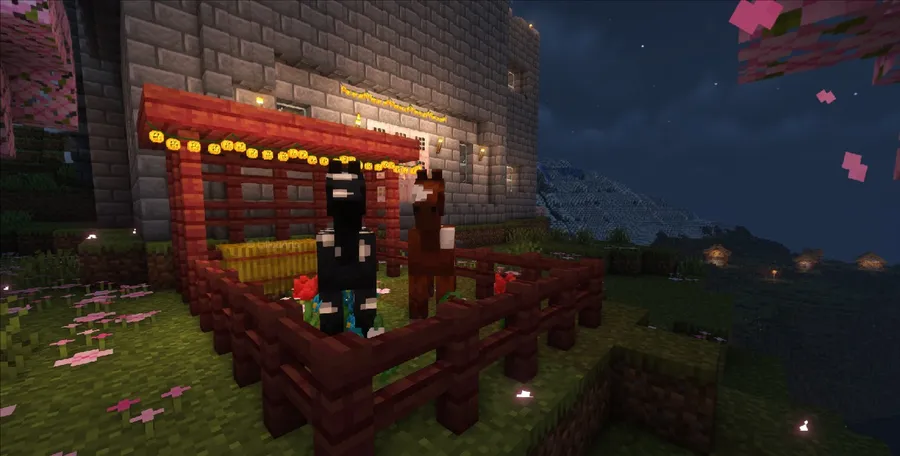 Magic Vibe Decorations (Crystals, Halloween) Mod (1.21.11) Screenshot