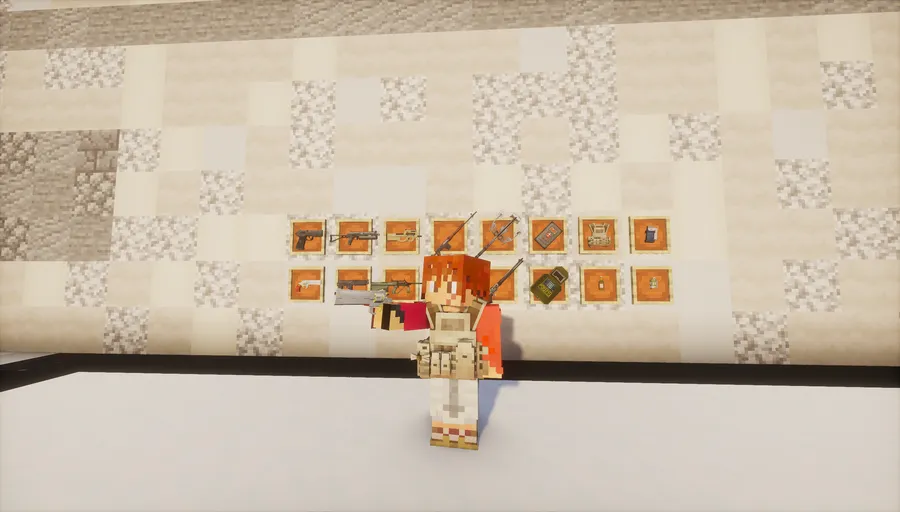 [TACZ]LesRaisins Append Pack Mod (1.20.1) Screenshot