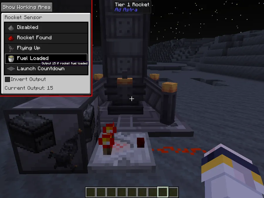 Ad-Astra: Giselle Addon Mod (1.20.4) Screenshot