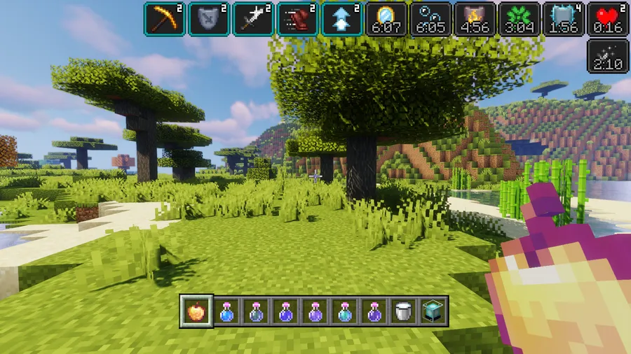 Stylish Effects Mod (1.21.11) Screenshot