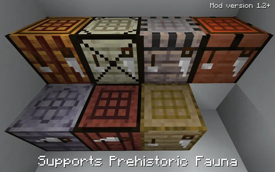 Variant Crafting Tables Mod (1.20.4) Screenshot