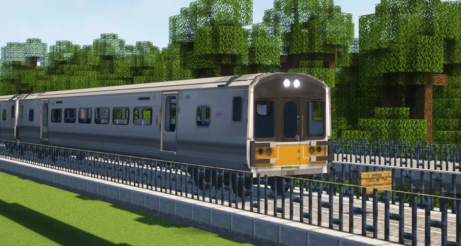Minecraft Transit Railway Mod (1.20.4) Screenshot