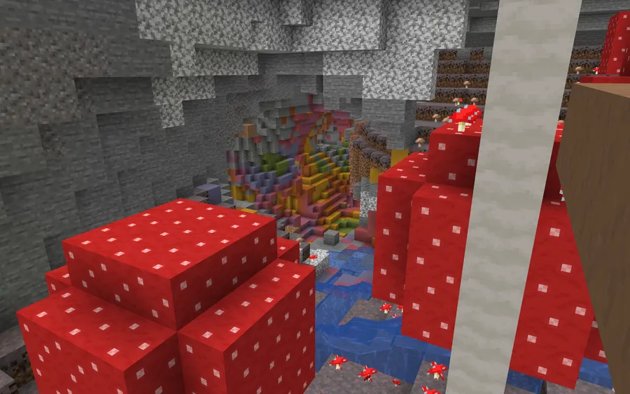 Profundis: Nine New Quality Cave Biomes Mod (1.21.4) Screenshot