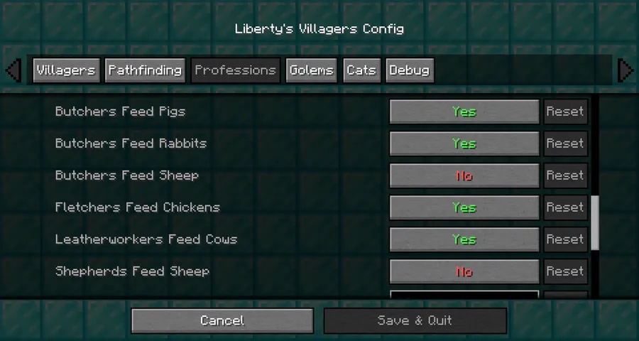 Liberty's Villagers Mod (1.21) Screenshot
