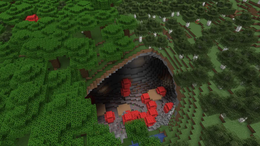 Profundis: Nine New Quality Cave Biomes Mod (1.21.4) Screenshot