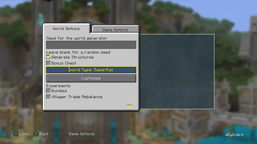 Legacy4J Mod (1.21.10) Screenshot