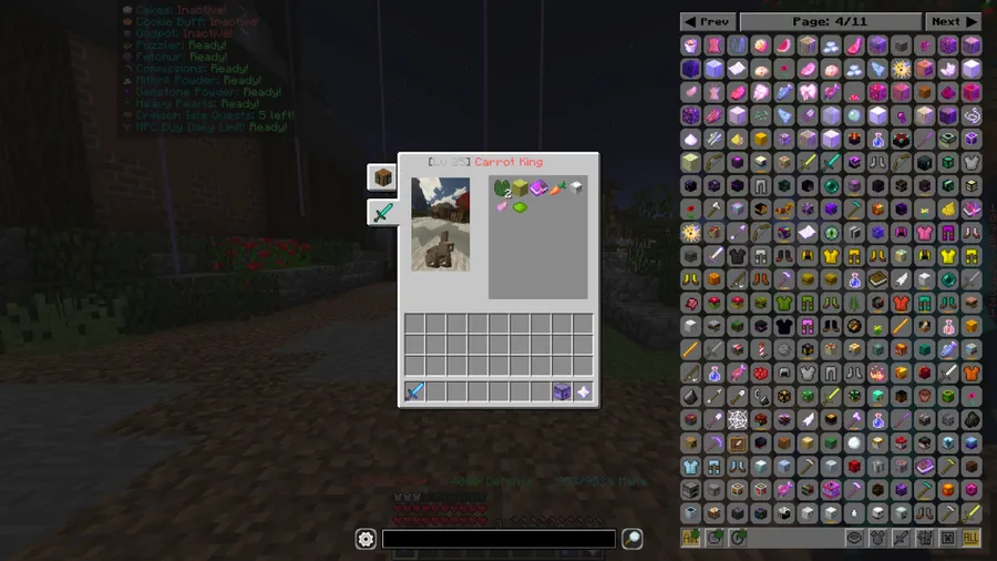 NotEnoughUpdates Mod (1.8.9) Screenshot