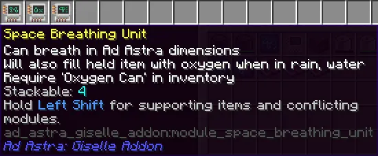 Ad-Astra: Giselle Addon Mod (1.20.4) Screenshot