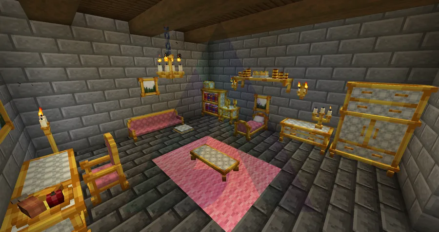 Fantasy's Furniture Mod (26.1.1) Screenshot