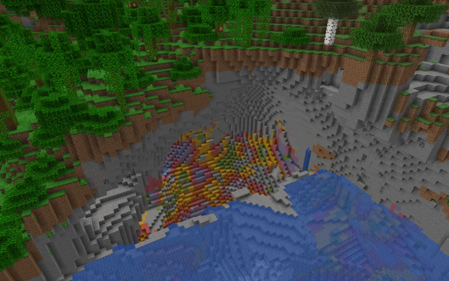 Profundis: Nine New Quality Cave Biomes Mod (1.21.4) Screenshot